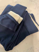 Load image into Gallery viewer, Navy Blue fleece legging
